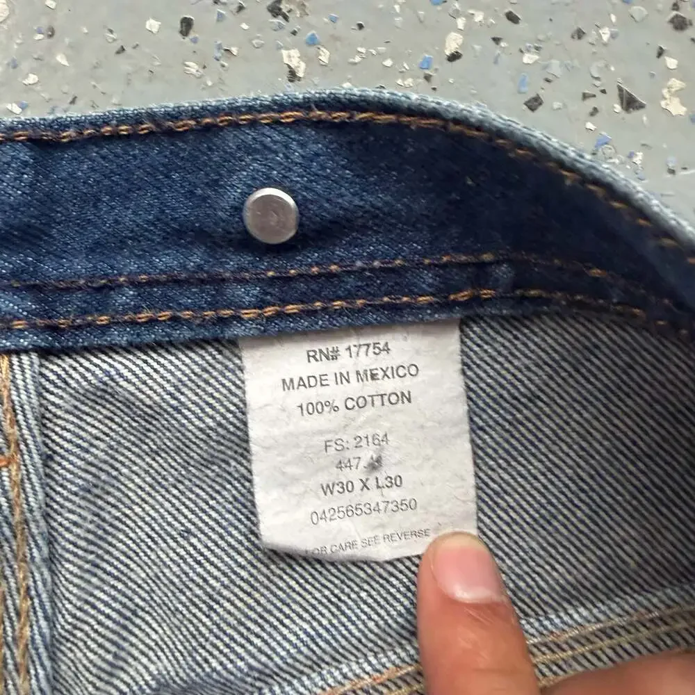 Key Double Knee Denim Work Pants